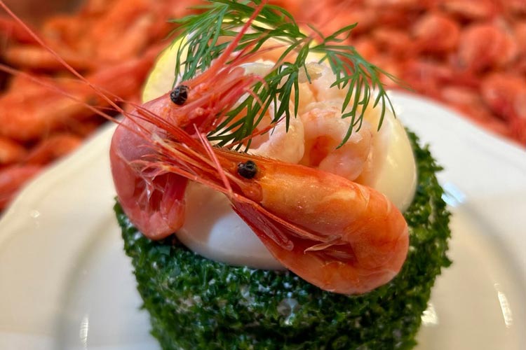 Rätter på cateringmenyn