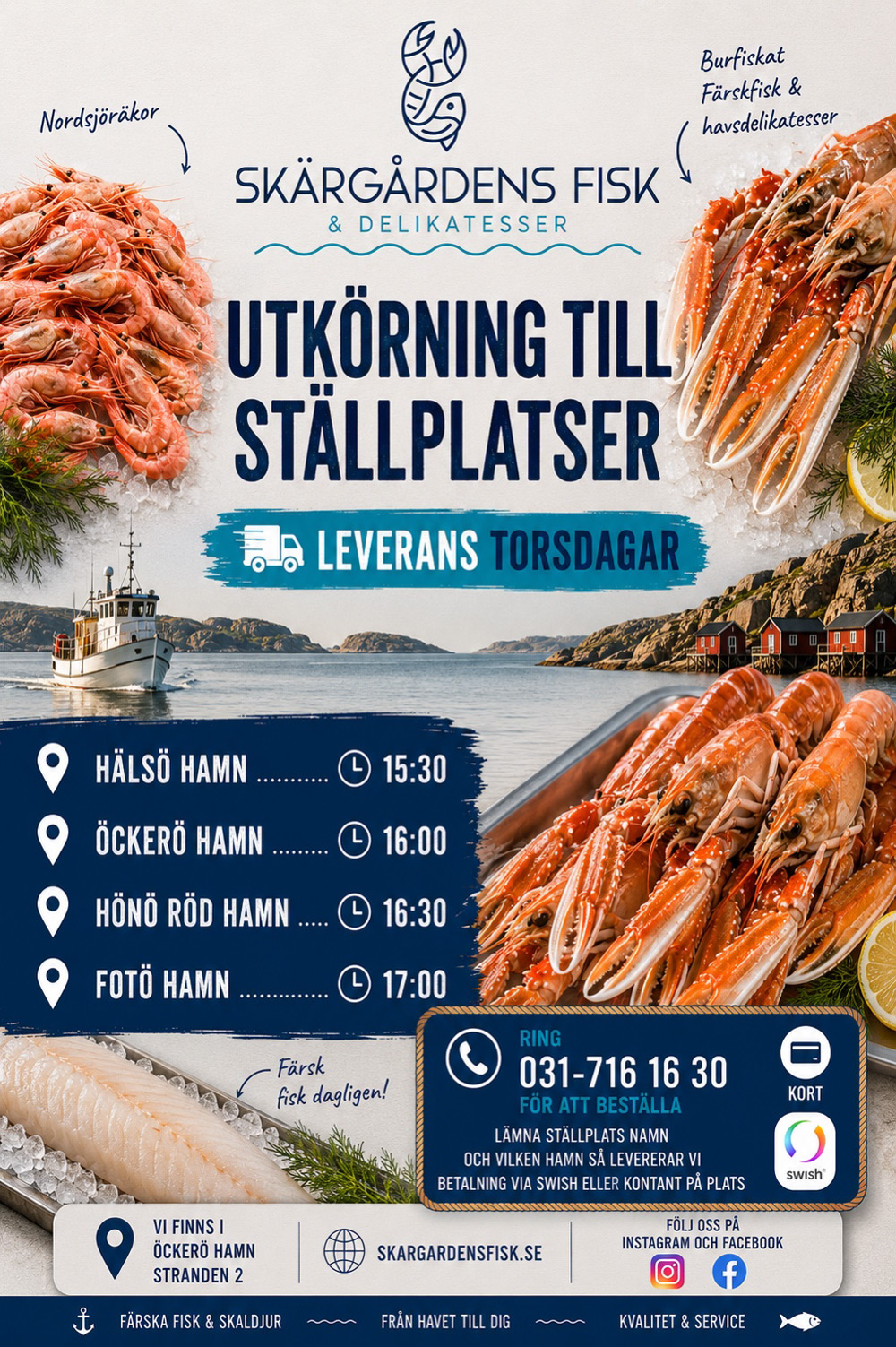 Flyer skärgårdens fisk